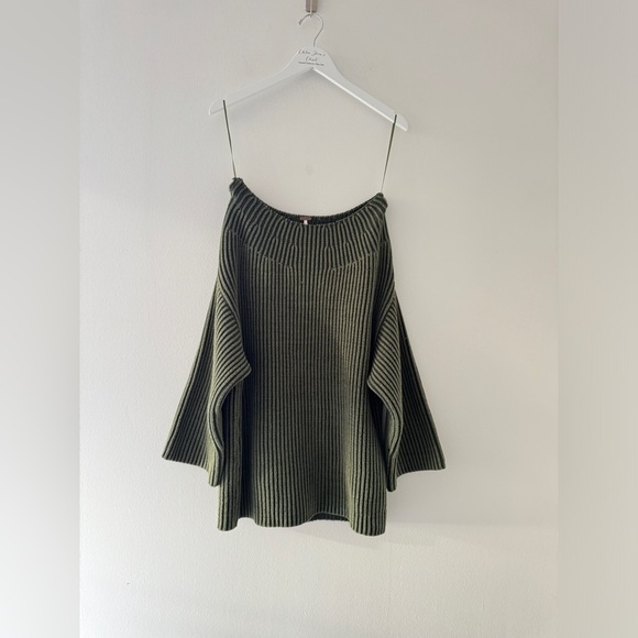 FREE PEOPLE Charlotte Green Tunic XS - Picture 5 of 9